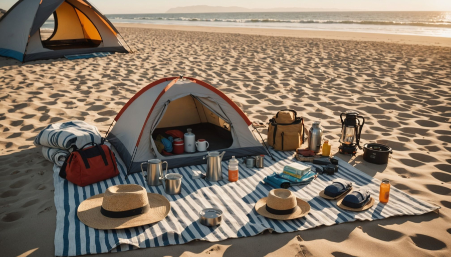 Wesentliche Gegenstände für einen entspannten FKK Campingurlaub